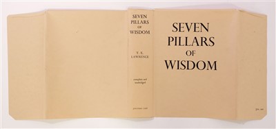 Lot 383 - Lawrence (T.E.) Seven Pillars of Wisdom, 1st traded edition, 1935