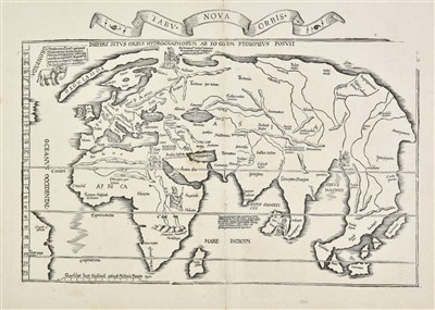 Lot 186 - World. Waldseemuller (Martin, & Laurent Fries), [1535]
