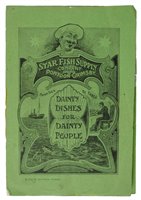 Lot 445 - Cookery Pamphlets.