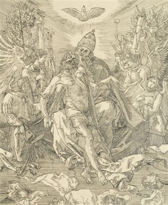 Lot 208 - German Art. A group of pencil drawings after Albrecht Durer