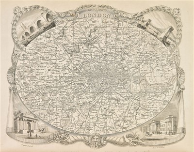 Lot 57 - Moule (Thomas). The English Counties Delineated, 1837