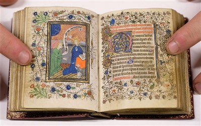 Lot 1 - Book of Hours (Use of Rome). Illuminated manuscript, circa 1450