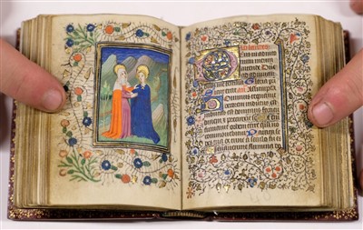 Lot 1 - Book of Hours (Use of Rome). Illuminated manuscript, circa 1450