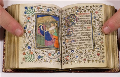 Lot 1 - Book of Hours (Use of Rome). Illuminated manuscript, circa 1450