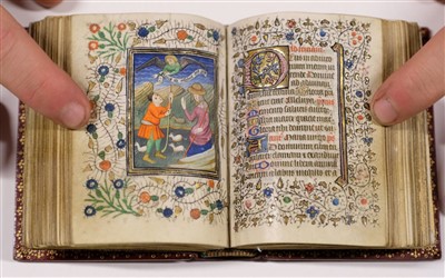 Lot 1 - Book of Hours (Use of Rome). Illuminated manuscript, circa 1450