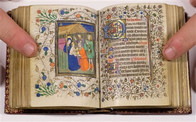 Lot 1 - Book of Hours (Use of Rome). Illuminated manuscript, circa 1450