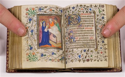 Lot 1 - Book of Hours (Use of Rome). Illuminated manuscript, circa 1450