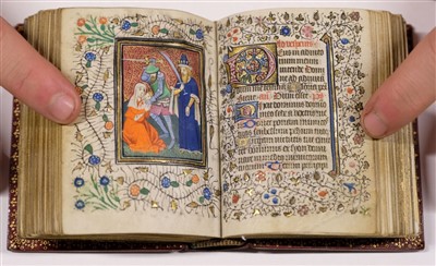 Lot 1 - Book of Hours (Use of Rome). Illuminated manuscript, circa 1450