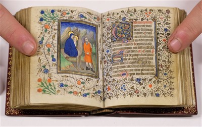 Lot 1 - Book of Hours (Use of Rome). Illuminated manuscript, circa 1450