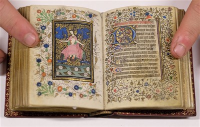 Lot 1 - Book of Hours (Use of Rome). Illuminated manuscript, circa 1450