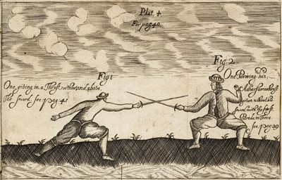 Lot 100 - Hope (Sir William). The Compleat Fencing-Master, 1697