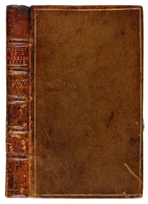 Lot 210 - Hill, (John). The Conduct of a Married Life, 1st edition, 1753