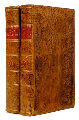 Lot 338 - Malthus (Thomas). An Essay on the Principle of Population, 3rd edition, 1806