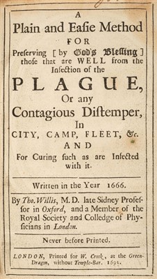 Lot 42 - Tanner (John). Hidden Treasures of the Art of Physick, 1671