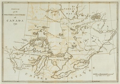 Lot 305 - Long (John). Voyages and Travels of an Indian Interpretor and Trader, 1791