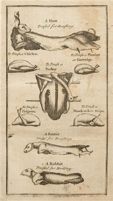 Lot 316 - Frazer (Mrs.). The Practice of Cookery, 1795