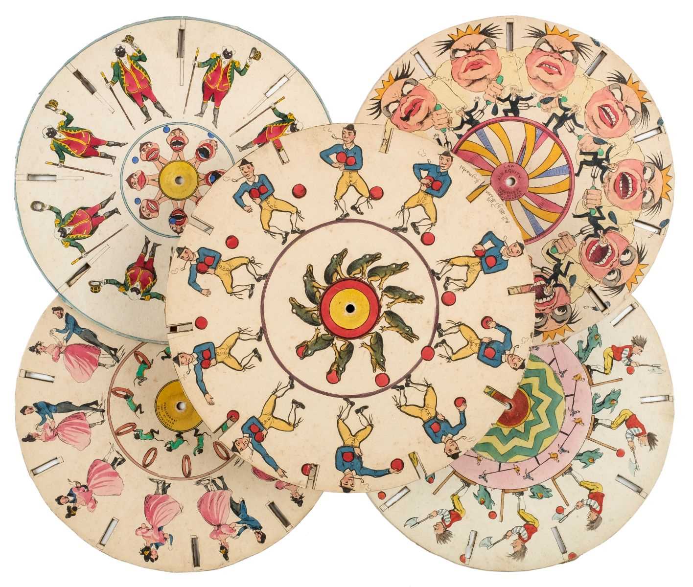 Lot 371 - Phenakistiscope. M'Lean's Optical Illusions; or Magic Panorama, 1833