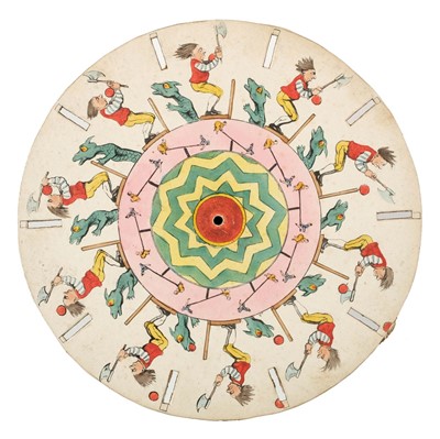 Lot 371 - Phenakistiscope. M'Lean's Optical Illusions; or Magic Panorama, 1833