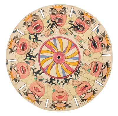 Lot 371 - Phenakistiscope. M'Lean's Optical Illusions; or Magic Panorama, 1833