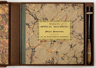 Lot 371 - Phenakistiscope. M'Lean's Optical Illusions; or Magic Panorama, 1833