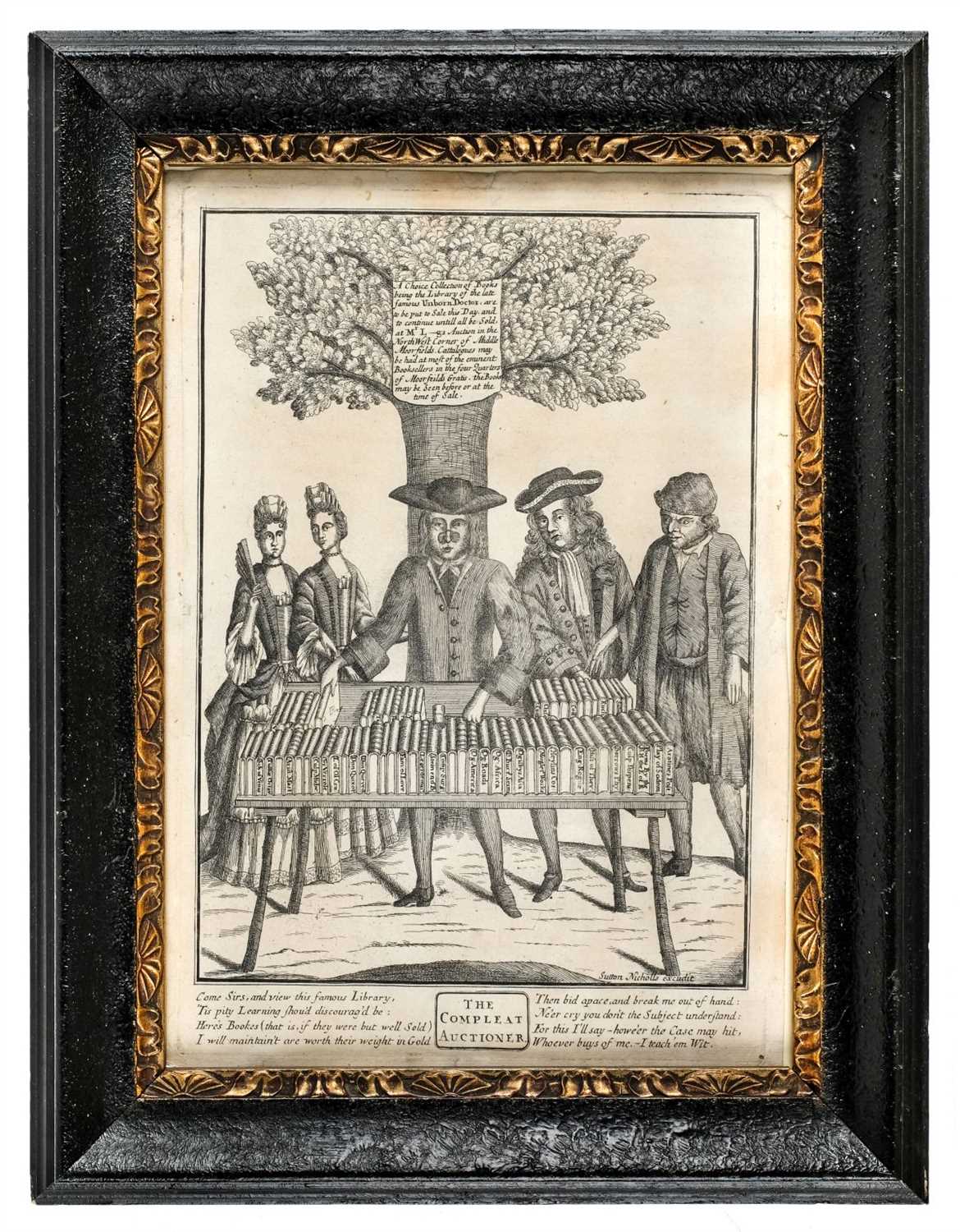 Lot 400 - Nicholls (Sutton, engraver). The Compleat Auctioneer, circa 1700