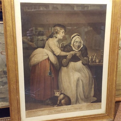 Lot 245 - Walker (James). The Village Doctress, circa 1800