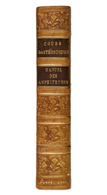 Lot 344 - Cadet de Gassicourt (Charles L.). Cours gastronomique, ou les diners de Manant-ville, Paris, 1809