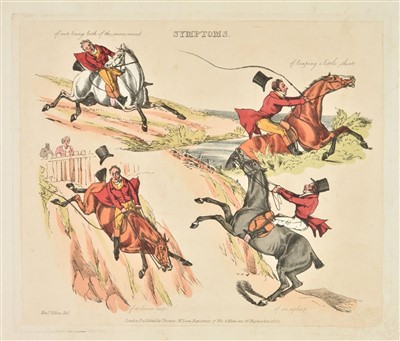Lot 270 - Alken (Henry). Symptoms of being Amused, 1822