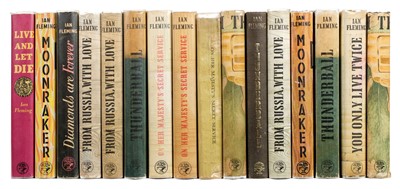 Lot 680 - Fleming (Ian). Live and Let Die, 1954; Moonraker, 1955; Diamonds are Forever, 1956, 1st editions