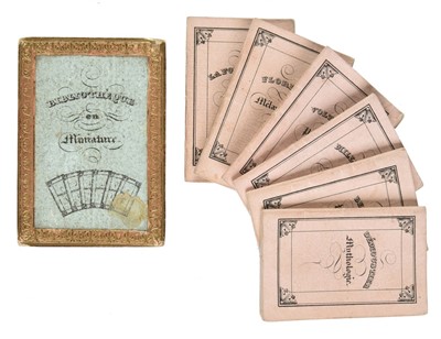 Lot 503 - Miniature books. Bibliothèque en Miniature, circa 1835