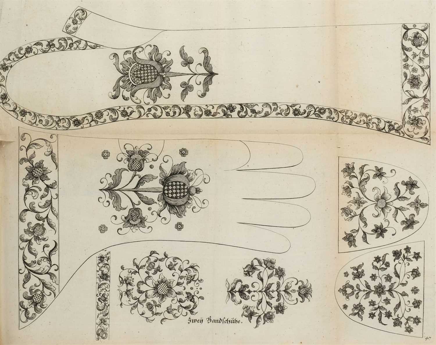 Lot 156 - Helmin (Margaretha). Kunst-und Fleiss-übende Nadel-Ergötzungen, circa 1725