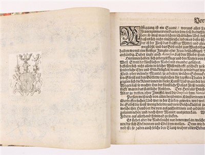 Lot 156 - Helmin (Margaretha). Kunst-und Fleiss-übende Nadel-Ergötzungen, circa 1725