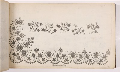 Lot 156 - Helmin (Margaretha). Kunst-und Fleiss-übende Nadel-Ergötzungen, circa 1725