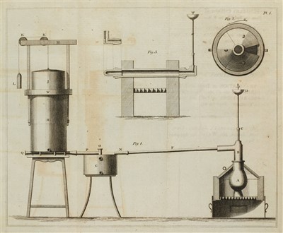 Lot 322 - Beddoes (Thomas, & James Watt). Factitious Airs, 3rd edition, 1796