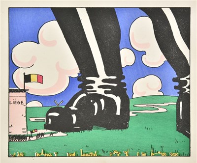 Lot 599 - Schaller (Charlotte). En Guerre!, 1914