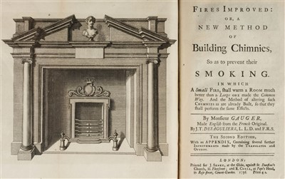 Lot 173 - Gauger (Nicolas). Fires Improved, 2nd edition in English, 1736