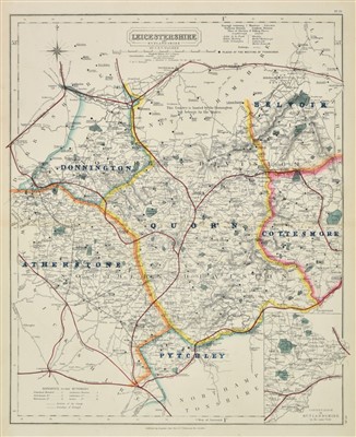 Lot 50 - Walker (J. & C., publishers). Hobson's Fox-Hunting Atlas, c.1870
