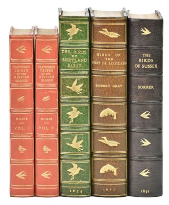 Lot 95 - Mudie (Robert). The Feathered Tribes of the British Islands, 1st edition, 1834 [and others]