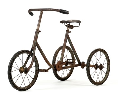 Lot 526 - Tricycle. A 1920s child's tricycle