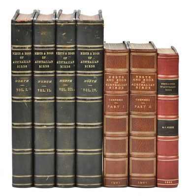 Lot 72 - Campbell (Archibald James). Nests and Eggs of Australian Birds, 1st edition, 1900 [and others]