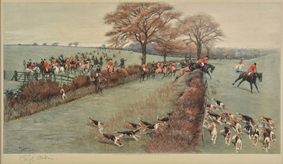 Lot 178 - Aldin (Cecil). The South Berkshire Hunt, Alfred Bell & Co. Ltd, 1925