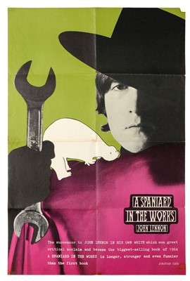 Lot 716 - John Lennon promotional poster. A Spaniard in the Work, circa 1965