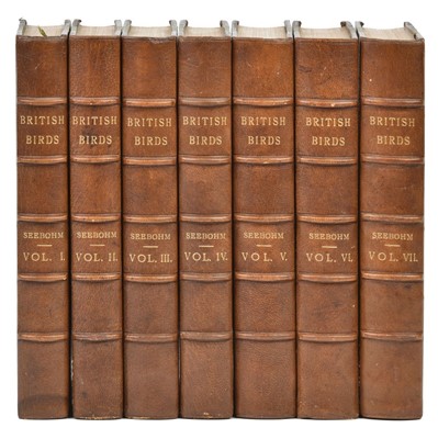 Lot 103 - Seebohm (Henry). A History of British Birds, enlarged edition,  1896