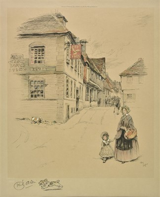 Lot 176 - Aldin (Cecil). The Kings Head Malmesbury, [and others], c.1921