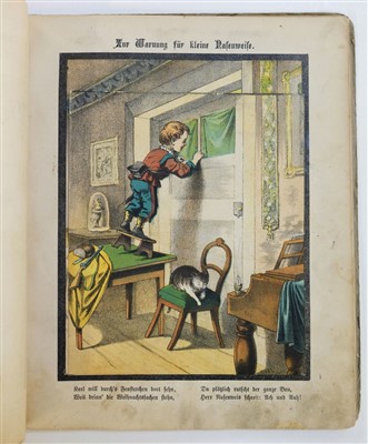 Lot 570 - Moveable. Neues Verwandlungs-Bilderbuch, [1875]