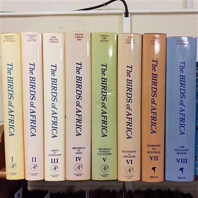 Lot 121 - Brown (Leslie H., et al.). Birds of Africa, 8 volumes, 1982-2013