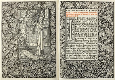 Lot 633 - Kelmscott Press. The Life and Death of Jason, 1895