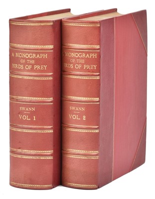 Lot 107 - Swann (H. Kirke). A Monograph of the Birds of Prey, 2 volumes, 1st edition, 1924-45