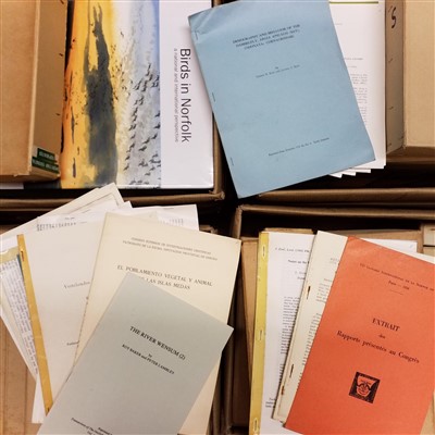 Lot 413 - Natural History Pamphlets.