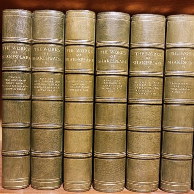 Lot 394 - Shakespeare (William). The Works, 1930